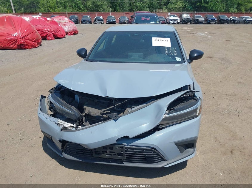 2022 HONDA CIVIC 2.0L I-4 DI, DOHC, V(VIN: 2HGFE2F5XNH542852