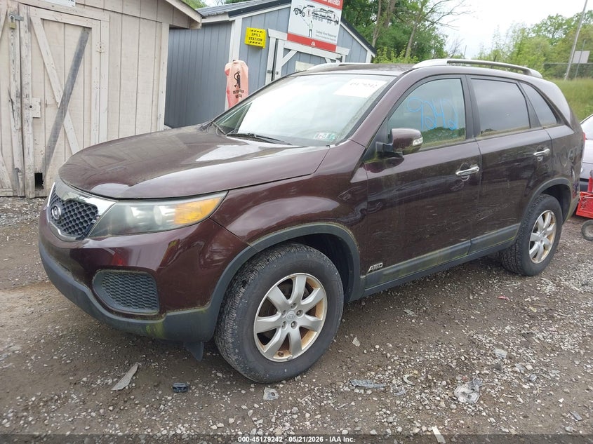 2011 Kia Sorento Lx V6 5XYKTDA26BG109244 photo 1