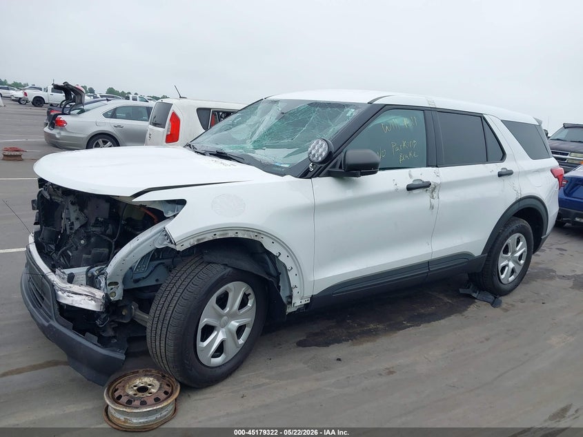 VIN 1FM5K8AW3PNA01640 2023 FORD POLICE INTERCEPTOR UTILITY