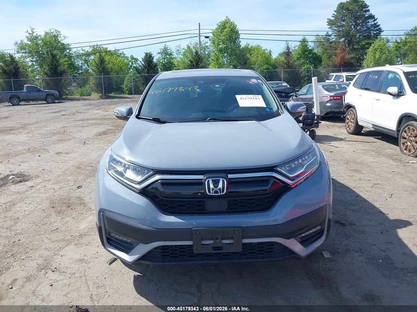 VIN 7FART6H53ME008025 2021 HONDA CR-V HYBRID EX
