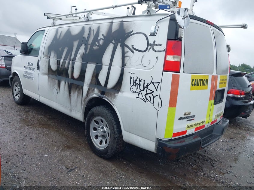 Vin: 1gcshaf42e1203989, lot: 45677076, chevrolet express 1500 work van 20143
