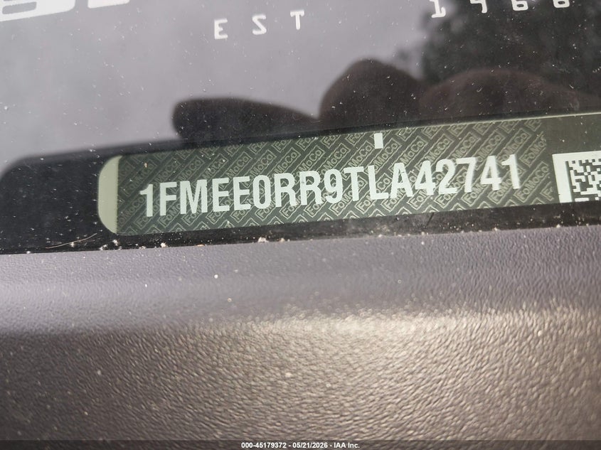 FORD BRONCO 2026 VIN 1FMEE0RR9TLA42741