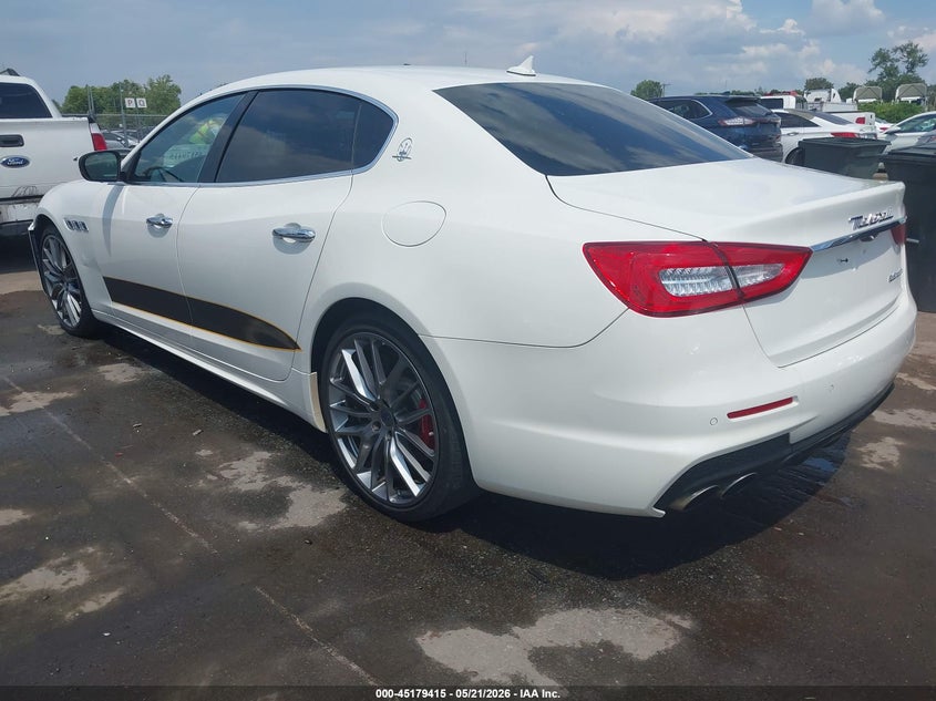 Vin: zam56rps8h1226238, lot: 45677126, maserati quattroporte s gransport 20173