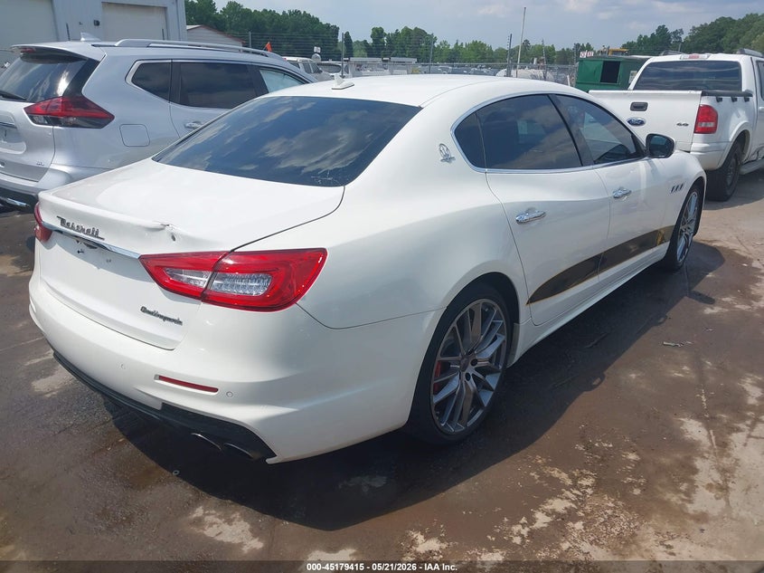 Vin: zam56rps8h1226238, lot: 45677126, maserati quattroporte s gransport 20174