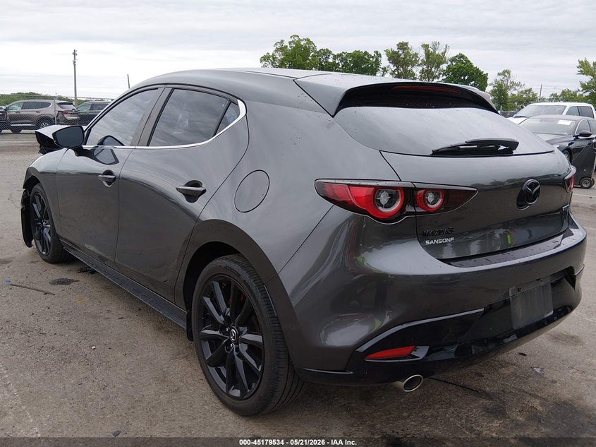 Vin: jm1bpalm5r1707644, lot: 45677246, mazda mazda3 2.5 s preferred 20243