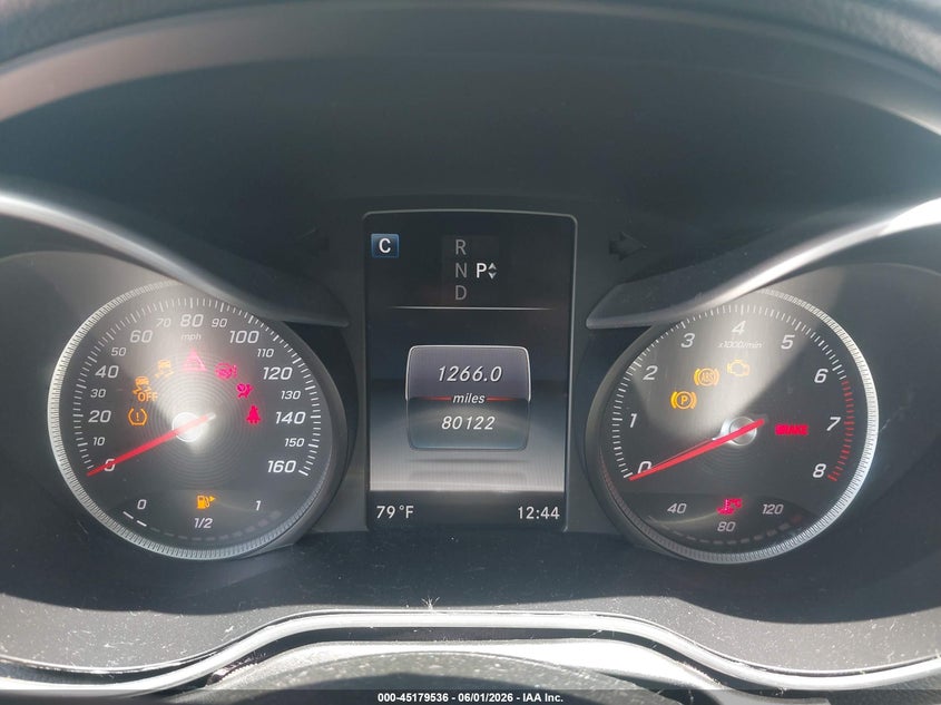 MERCEDES-BENZ C 300 2016 VIN 55SWF4KB9GU127693
