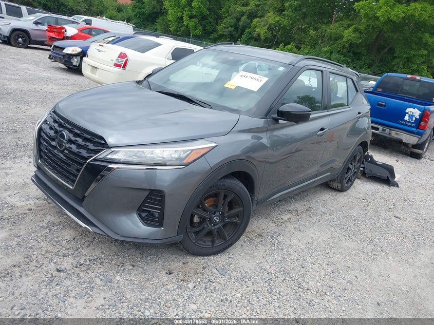 Vin: 3n1cp5dv6nl499363, lot: 45677265, nissan kicks sr xtronic cvt 20222