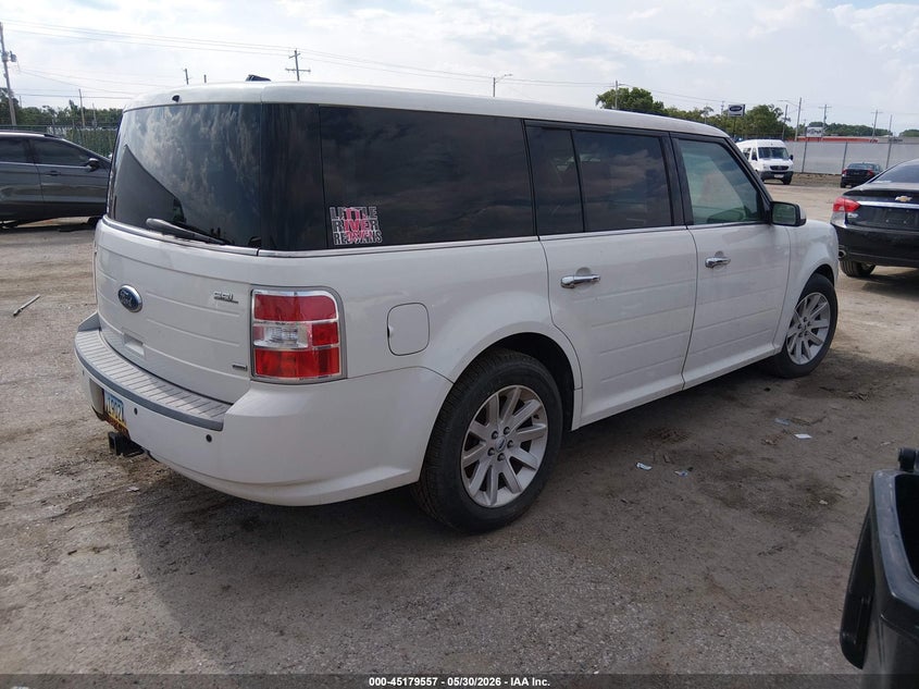 2010 Ford Flex 3.5 Sel white Lot 111045179557 Vin 2FMHK6CC9ABA98107