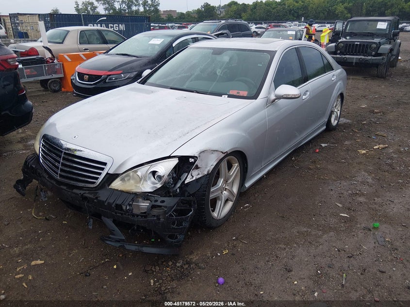 2008 MERCEDES-BENZ S 550 auction photo 2