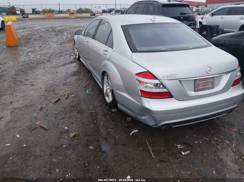 2008 MERCEDES-BENZ S 550 auction photo 3