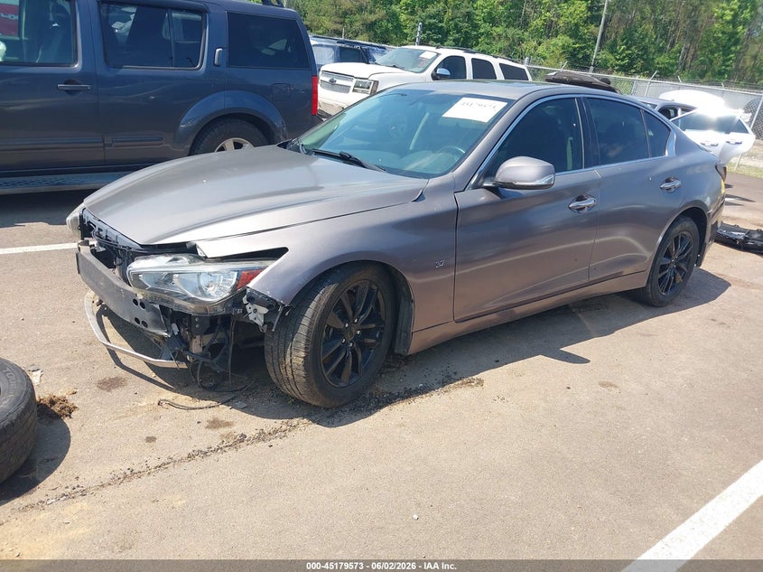 Vin: jn1bv7ap8fm352455, lot: 45677285, infiniti q50 20152
