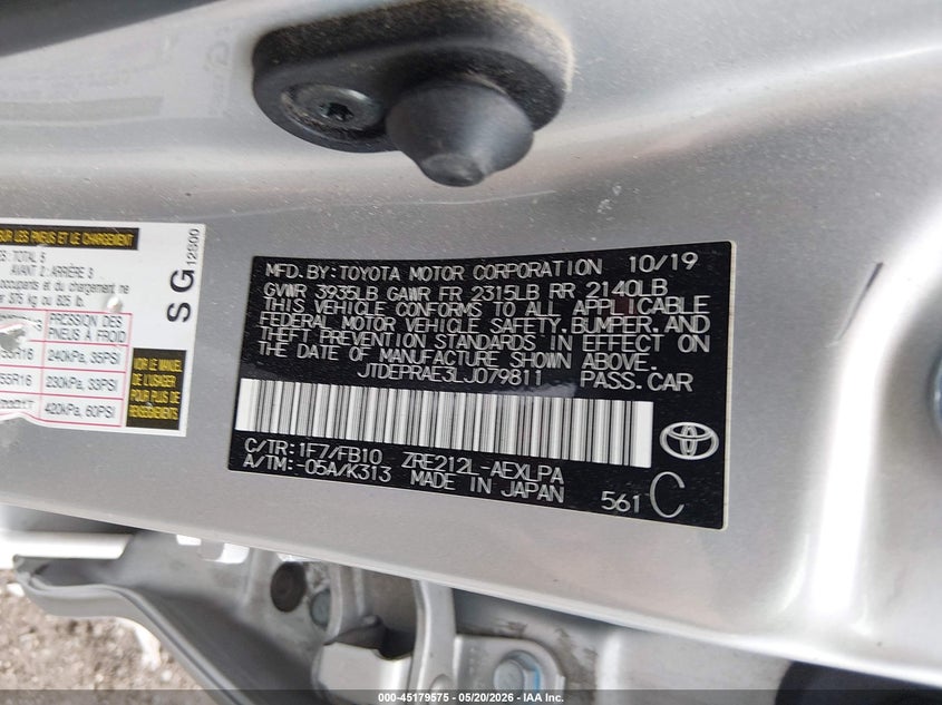 VIN 5NPE24AF2JH694608 2018 HYUNDAI SONATA SE