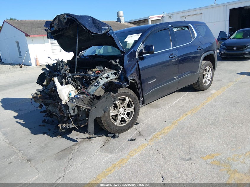 Vin: 1gkknrla8hz298070, lot: 45677291, gmc acadia sle-1 20172