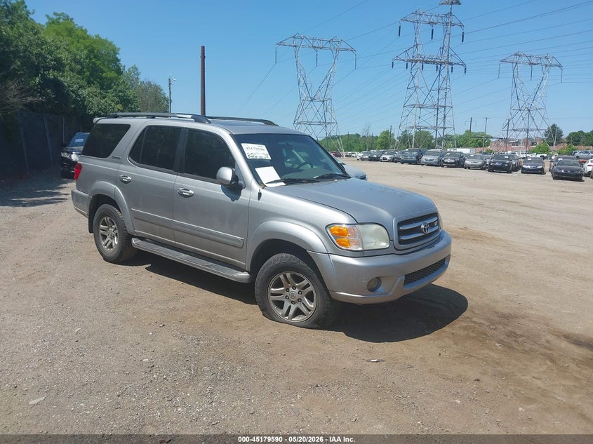 2004 TOYOTA SEQUOIA LIMITED V8
