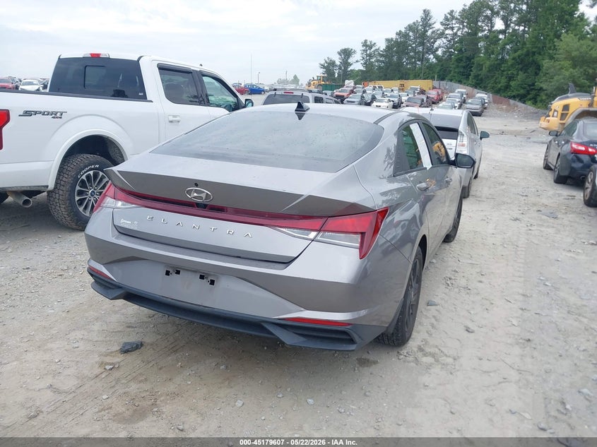2022 HYUNDAI ELANTRA SEDAN 2.0L I-4 DOHC, VVT, 147HP