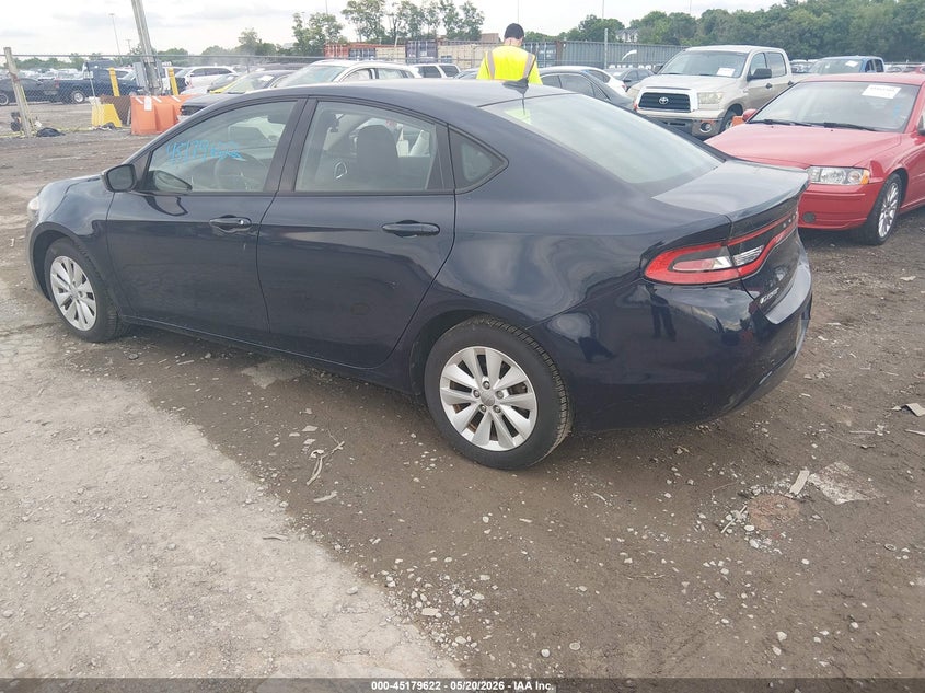 Vin: 1c3cdfbb7ed822186, lot: 45677334, dodge dart sxt 20143
