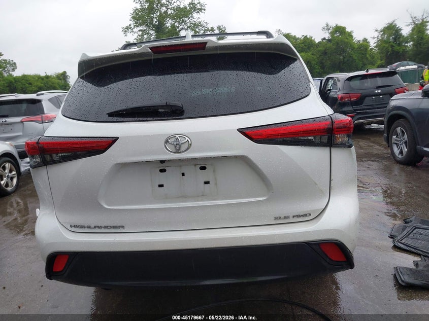 VIN 5TDKDRBH0PS045791 2023 TOYOTA HIGHLANDER XLE