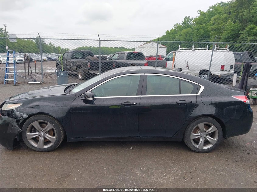 2013 Acura Tl 3.7 VIN: 19UUA9F5XDA002491 Lot: 45179670