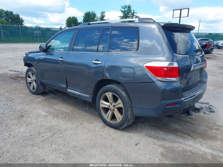 Vin: 5tddk3eh7cs145274, lot: 45677416, toyota highlander limited v6 20123