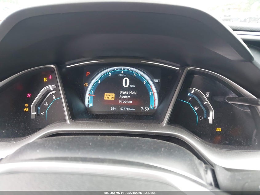 2016 HONDA CIVIC auction photo 7