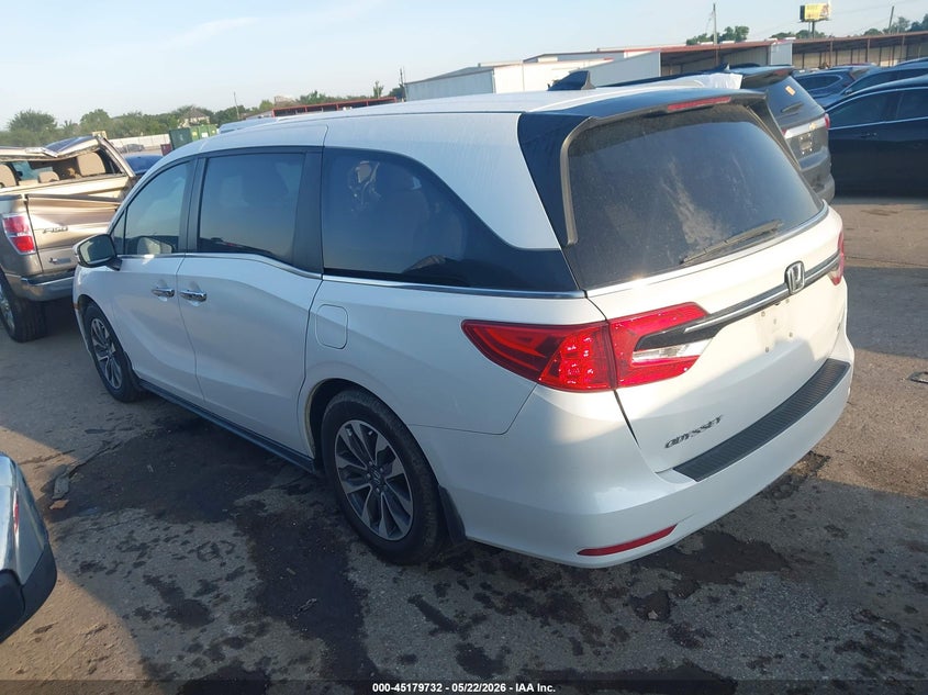 2022 Honda Odyssey Ex-L VIN: 5FNRL6H71NB013111 Lot: 45179732