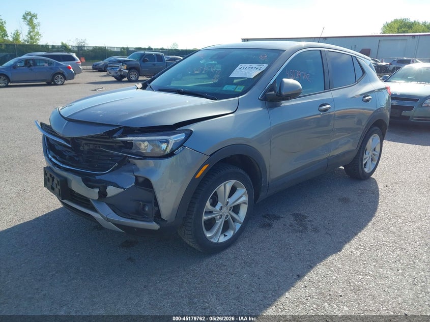 Vin: kl4mmcsl8pb164894, lot: 45677474, buick encore gx preferred awd 20232