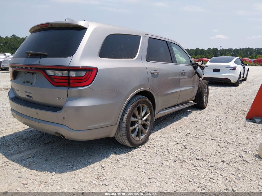 Vin: 1c4rdhdg8hc666485, lot: 45677522, dodge durango gt rwd 20174