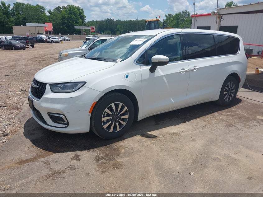 Vin: 2c4rc1l72pr562592, lot: 45677609, chrysler pacifica hybrid touring l 20232