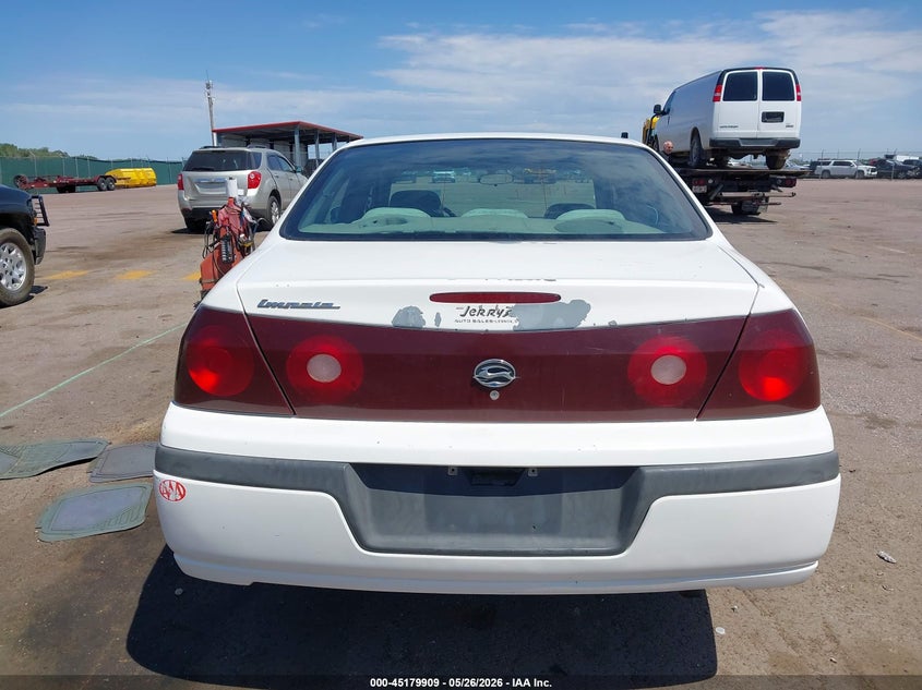 2004 Chevrolet Impala VIN: 2G1WF52E249143115 Lot: 45179909