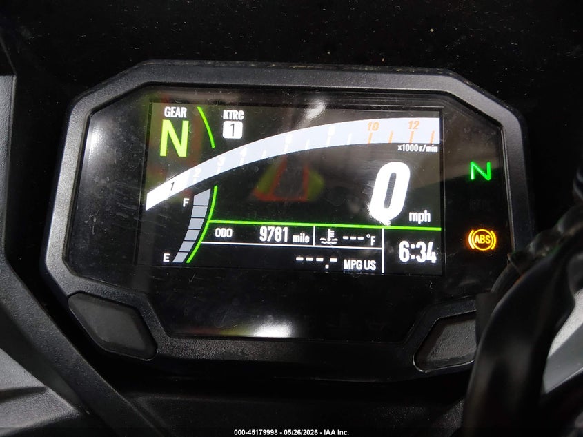 2024 Kawasaki Ex650 P VIN: ML5EXEP12RDAC6594 Lot: 45179998