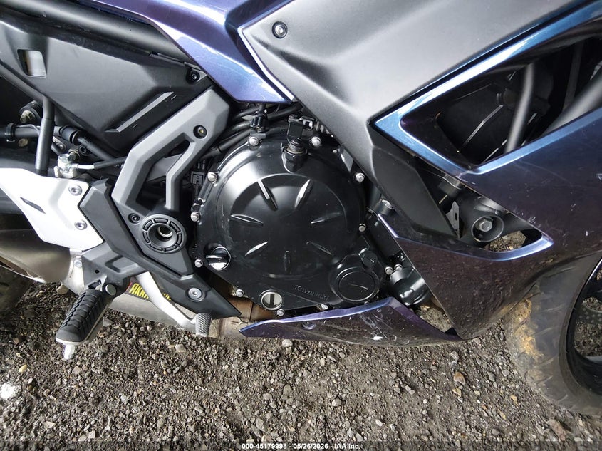 2024 Kawasaki Ex650 P VIN: ML5EXEP12RDAC6594 Lot: 45179998