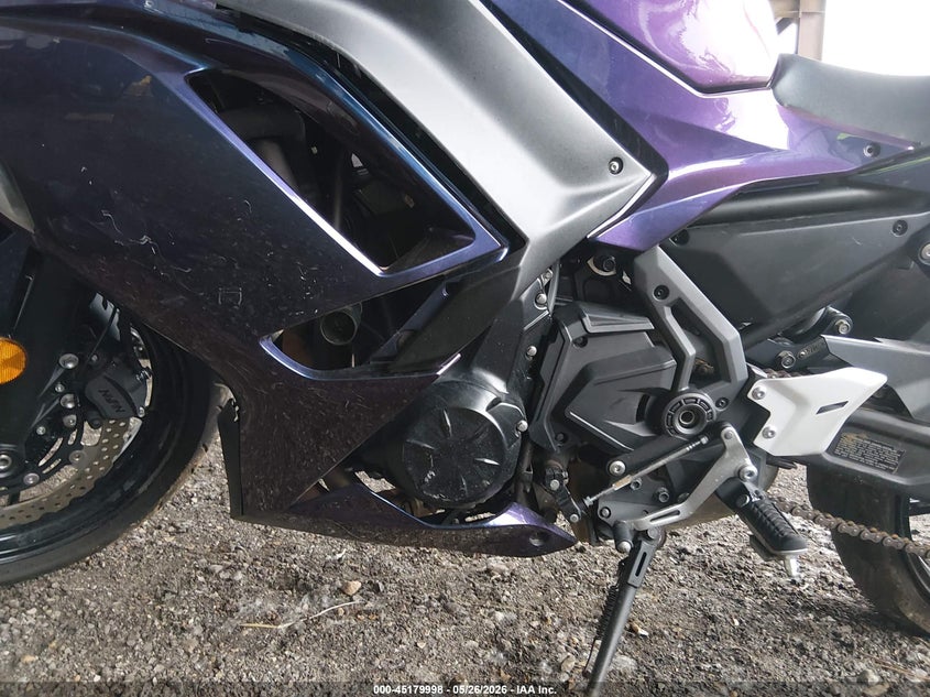 2024 Kawasaki Ex650 P VIN: ML5EXEP12RDAC6594 Lot: 45179998