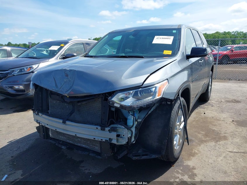 2020 Chevrolet Traverse Fwd Ls 1GNERFKW8LJ262077 photo 1