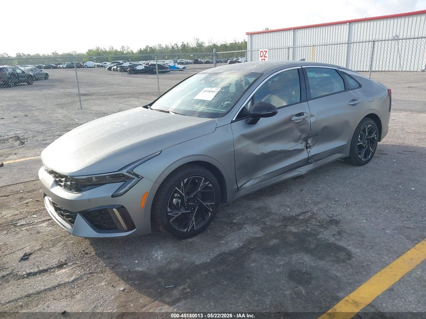 Vin: knag64j75t5451235, lot: 45677725, kia k5 gt-line fwd 20262