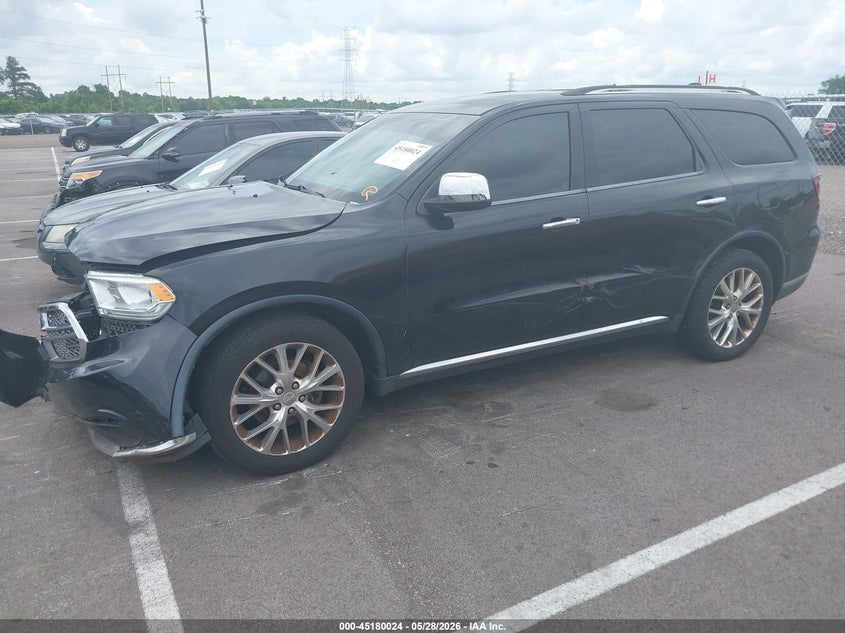 1C4RDHAGXGC403112 2016 Dodge Durango Sxt photo 1