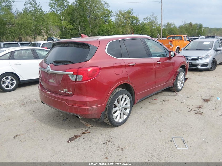 Vin: lrbfxfsxxgd169785, lot: 45677738, buick envision premium ii 20164