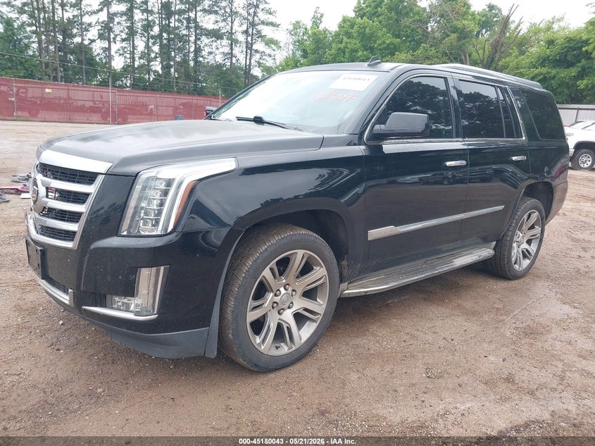 Vin: 1gys4bkj0fr163941, lot: 45677755, cadillac escalade luxury 20152