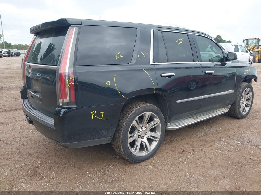 Vin: 1gys4bkj0fr163941, lot: 45677755, cadillac escalade luxury 20154