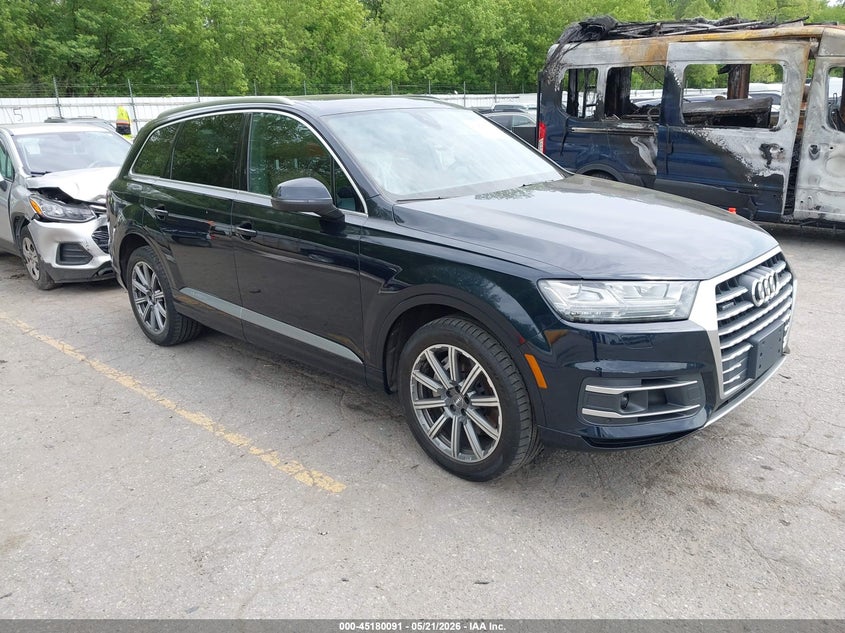 Vin: wa1vaaf77jd018383, lot: 45677802, audi q7 3.0t premium 2018 img_1