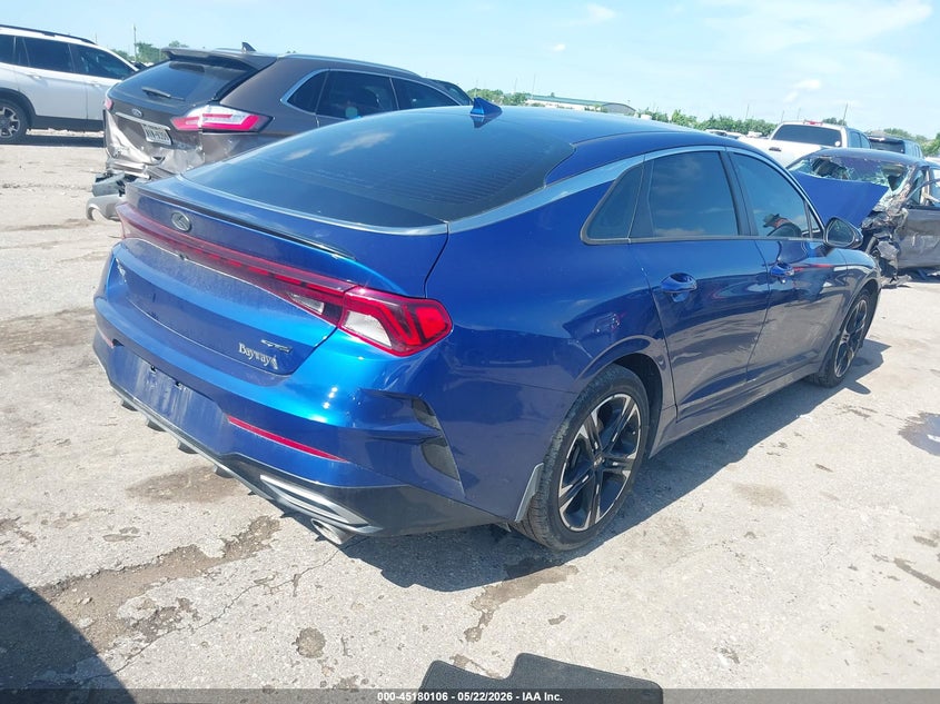 Vin: 5xxg64j22mg057017, lot: 45677818, kia k5 gt-line 20214