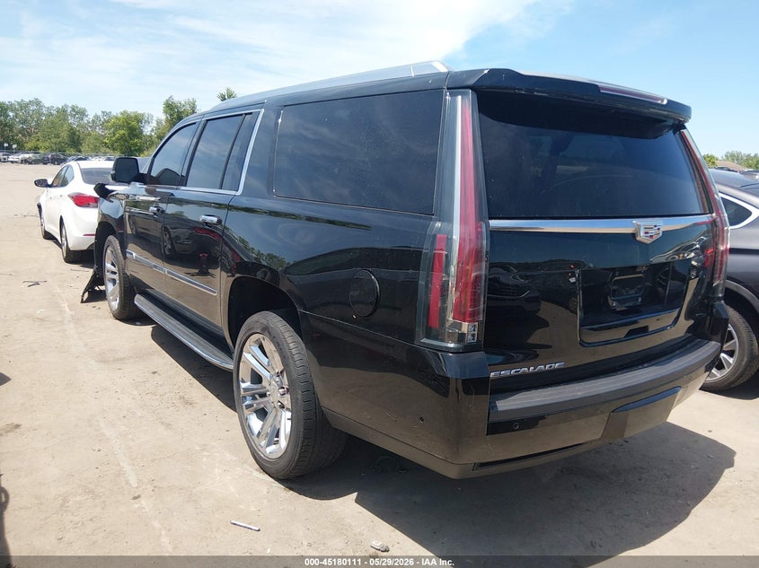 Vin: 1gys4jkj5hr376817, lot: 45677823, cadillac escalade esv premium luxury 20173