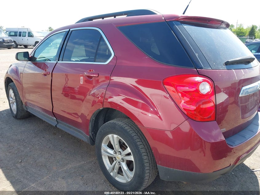 2011 Chevrolet Equinox 2.4 1Lt red Lot 111045180123 Vin 2CNALDEC5B6292532