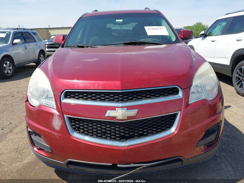 2011 Chevrolet Equinox 2.4 1Lt red Lot 111045180123 Vin 2CNALDEC5B6292532