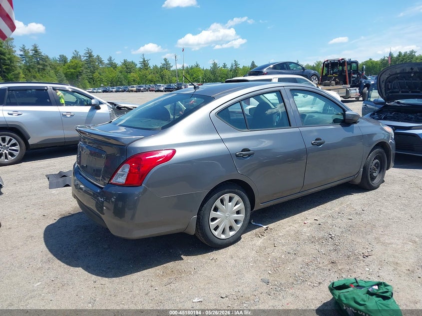 Vin: 3n1cn7ap2hl826918, lot: 45677906, nissan versa 1.6 s+ 20174