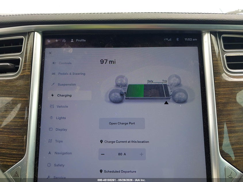 2014 Tesla Model S P85 VIN: 5YJSA1H13EFP38375 Lot: 45180261