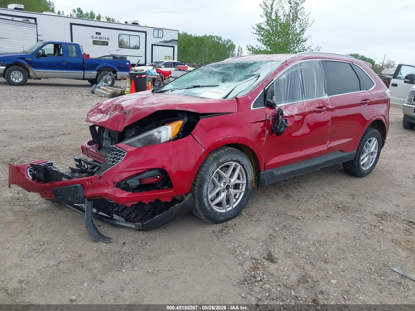 Vin: 2fmpk4j94pba41992, lot: 45677979, ford edge sel 20232