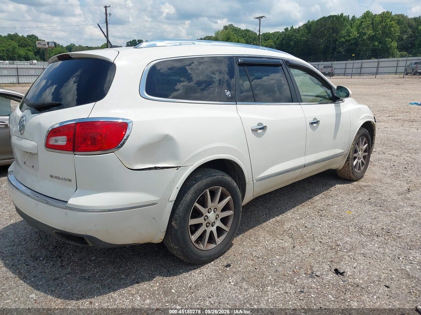 Vin: 5gakrbkd1fj259921, lot: 45677990, buick enclave leather 20154