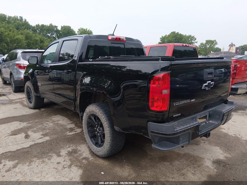 VIN 1GCGTDEN7K1278604 2019 CHEVROLET COLORADO Z71
