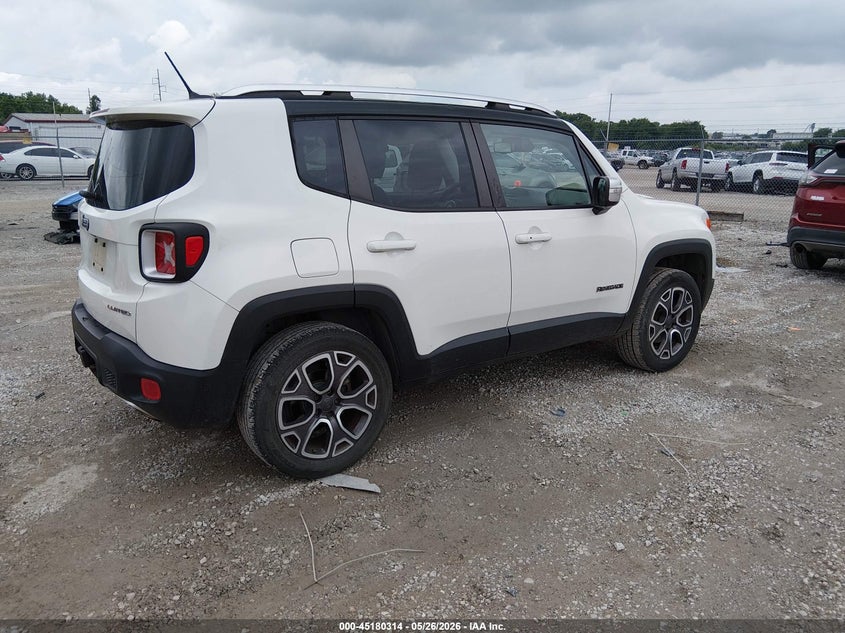 2015 JEEP RENEGADE auction photo 4