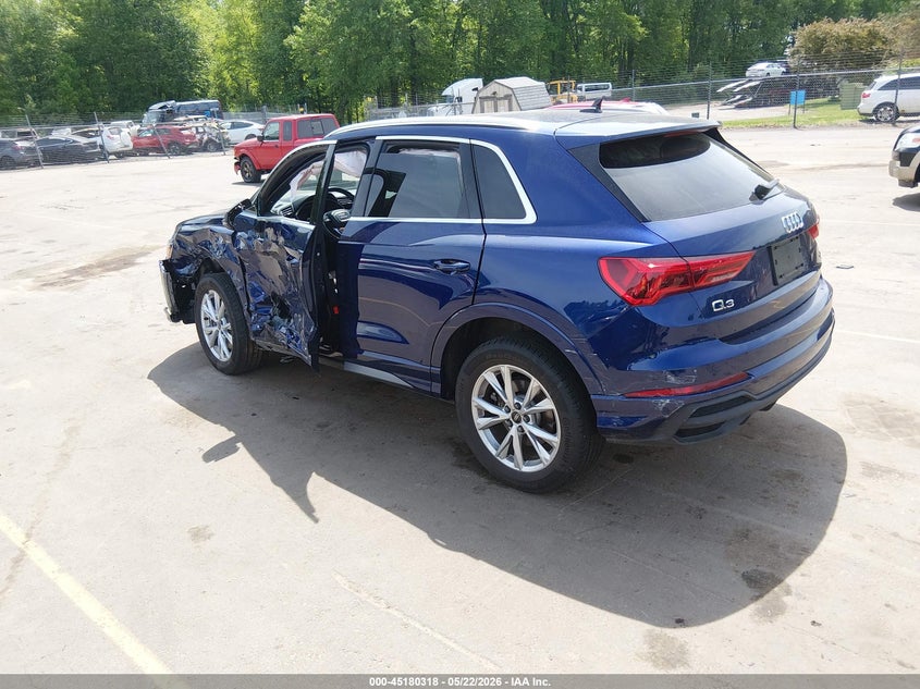 Vin: wa1decf31r1036268, lot: 45678031, audi q3 premium 45 tfsi s line quattro tiptronic 20243